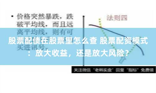 股票配债在股票里怎么查 股票配资模式：放大收益，还是放大风险？